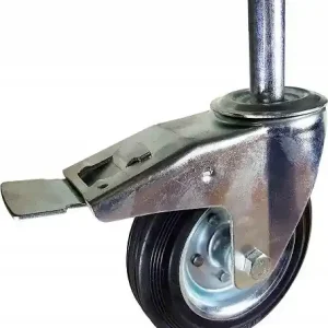 Zestaw kołowy skrętny z hamulcem 160mm(25) trzpień Ekspresowa dostawa